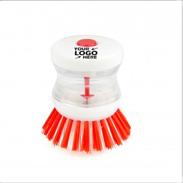 Dish Brush with Soap Dispenser for Dishes Kitchen